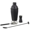 COFFRET COCKTAIL 4 ACCESSOIRES NOIRS