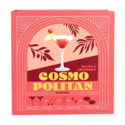 COFFRET COCKTAIL 10 PIECES COSMOPOLITAN