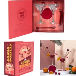 COFFRET COCKTAIL 10 PIECES COSMOPOLITAN