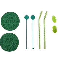 COFFRET COCKTAIL 10 PIECES MOJITO