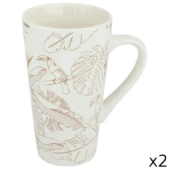 COFFRET 2 MUG L TOUCAN 50CL