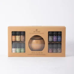 COFFRET SENTEUR GIRO 12 HUILES PARFUMEES ET DIFFUSEUR