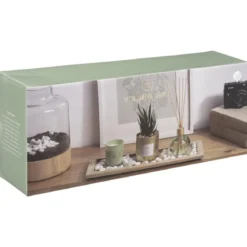 COFFRET SENTEUR PLAT JARDIN EUCALYPTUS