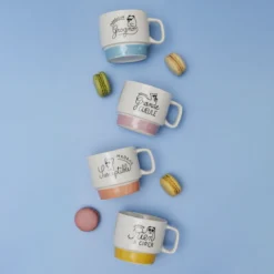 COFFRET 4 TASSES EMPILABLES