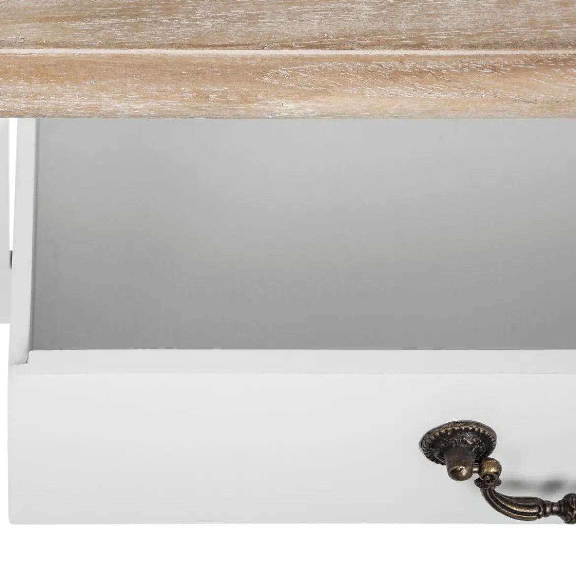 COIFFEUSE CHRYSA 3 TIROIRS BLANC