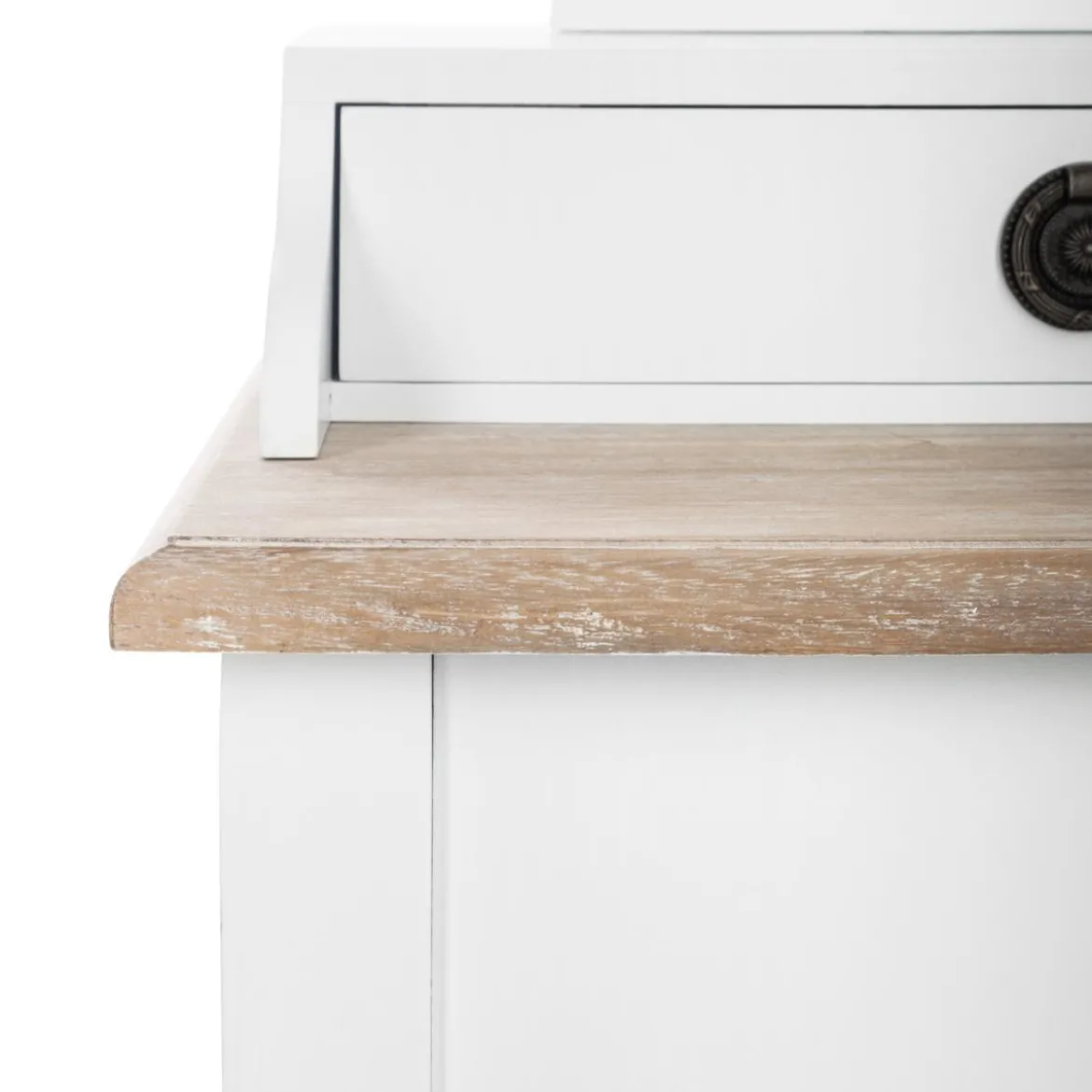 COIFFEUSE CHRYSA 3 TIROIRS BLANC