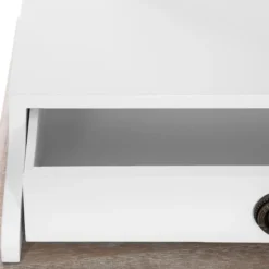 COIFFEUSE CHRYSA 3 TIROIRS BLANC
