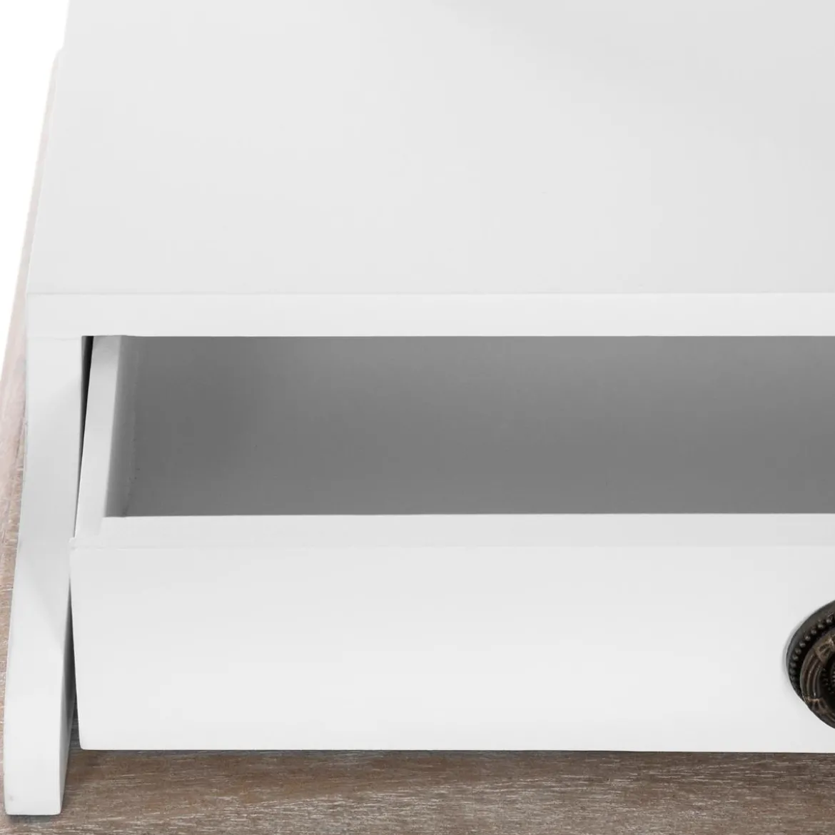 COIFFEUSE CHRYSA 3 TIROIRS BLANC