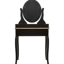 COIFFEUSE 3 TIROIR NOIR CHRYSA