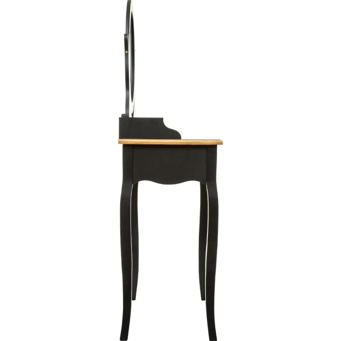 COIFFEUSE 3 TIROIR NOIR CHRYSA