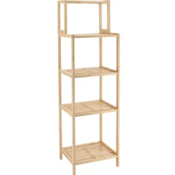 COLONNE BAMBOU 5 ETAGERES