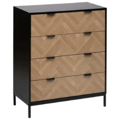 COMMODE CHEVRONS D.80X40X95CM