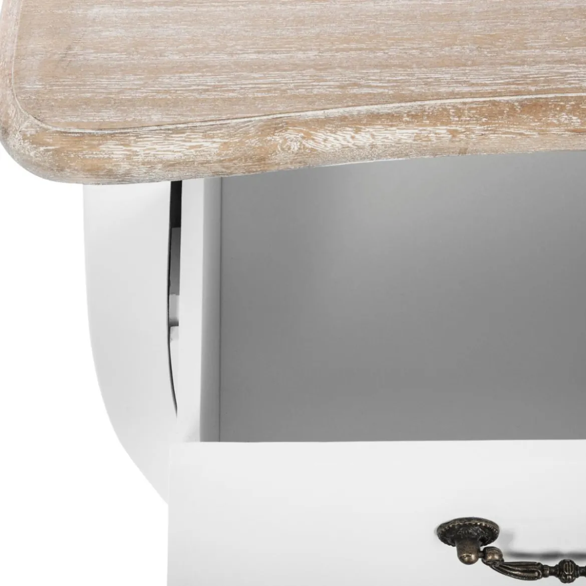 COMMODE 3 TIROIRS BLANC CHRYSA