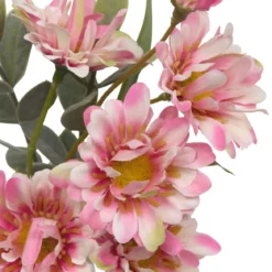 COMPOSITION FLEURS CERAMIQUE BINA H.19CM