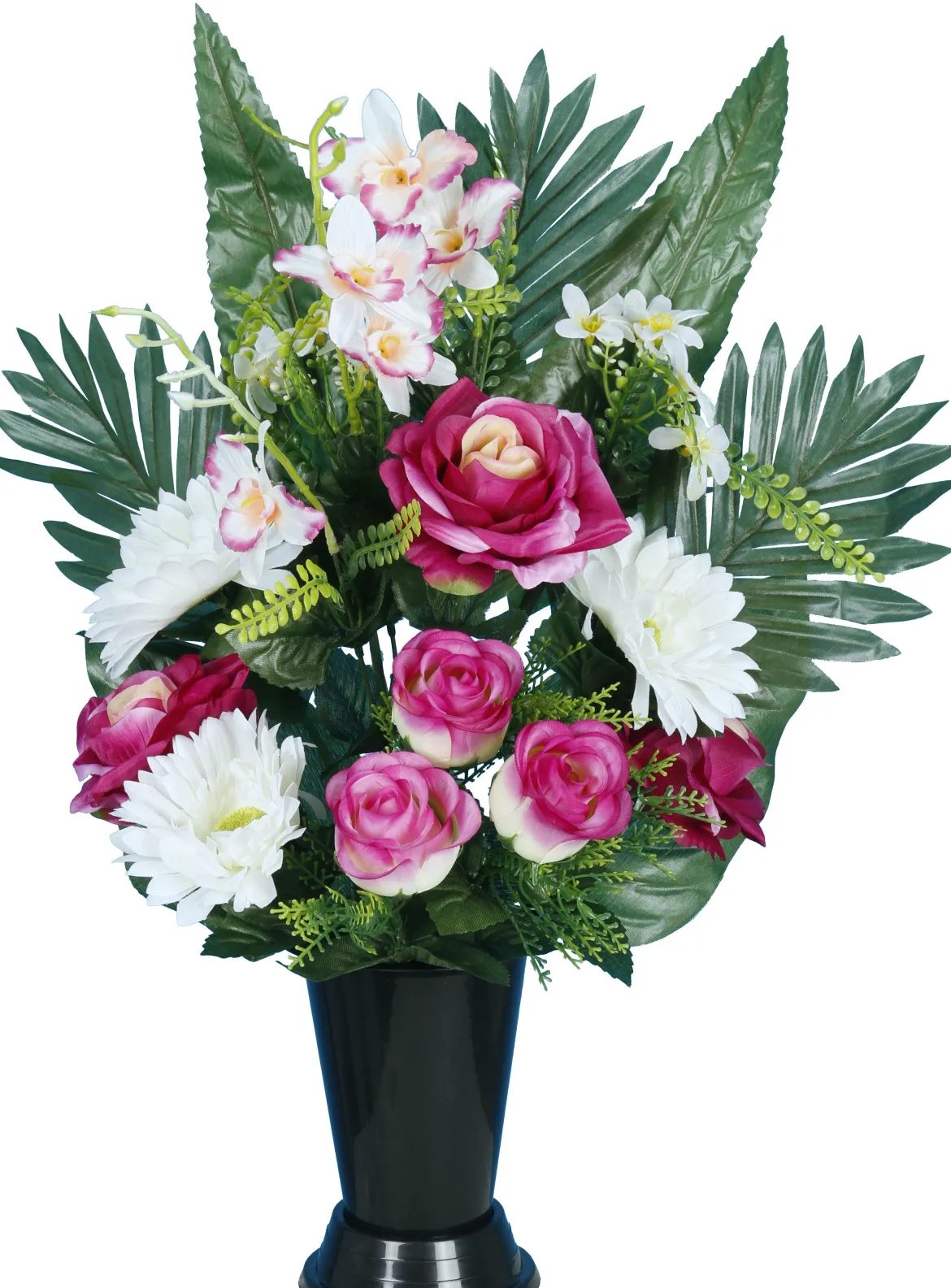 CONE BOUTONS DE ROSE GERBERAS