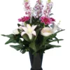 CONE LUPIN LYS RENONCULE H50CM