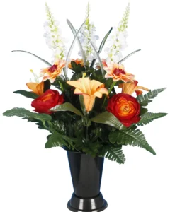 CONE LUPIN LYS RENONCULE H50CM