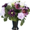 CONE LYS GERBERA SOUCI ORCHIDEE