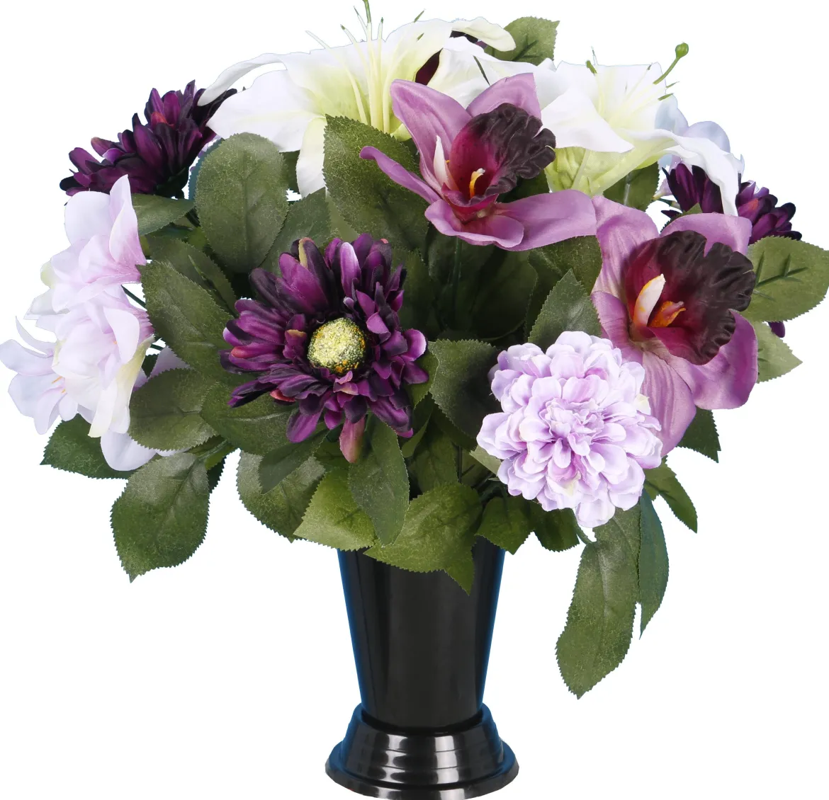 CONE LYS GERBERA SOUCI ORCHIDEE