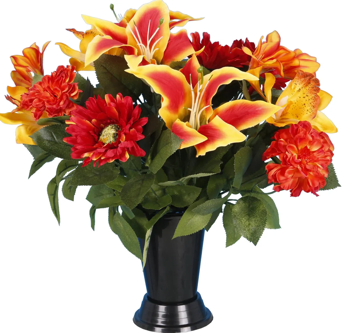 CONE LYS GERBERA SOUCI ORCHIDEE