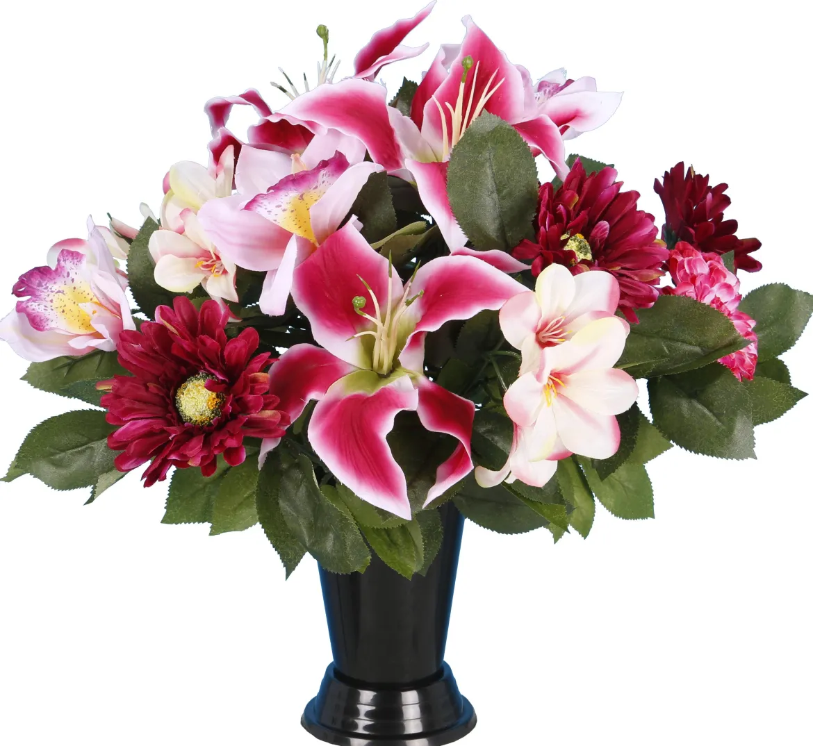 CONE LYS GERBERA SOUCI ORCHIDEE