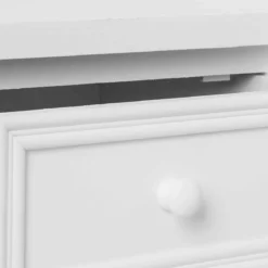 CONSOLE 2 TIROIRS BLANC CHARME