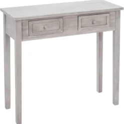 CONSOLE 2 TIROIRS CHARME NATUREL
