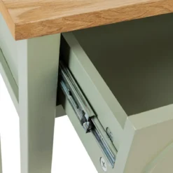 CONSOLE 2 TIROIRS MOHEA VERT CELADON L.100CM