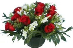 COUPE BOUTON FLEURETTE GYSPO H29CM ASSORTIS