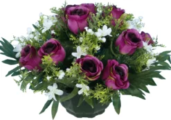 COUPE BOUTON FLEURETTE GYSPO H29CM ASSORTIS