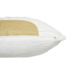 COUSSIN BRODE LUREX COLLECTIONNEUR IVOIRE 40X40CM