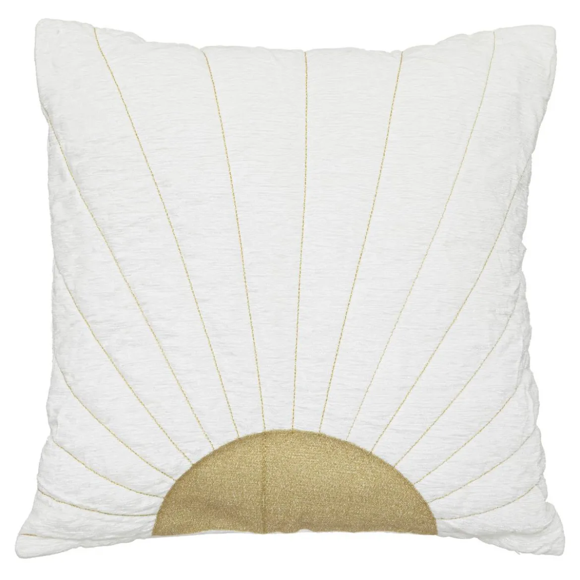COUSSIN BRODE LUREX COLLECTIONNEUR IVOIRE 40X40CM