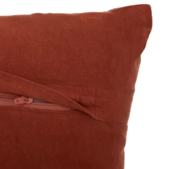 COUSSIN COTON JACQUARD MICAH TERRACOTTA 30X50CM