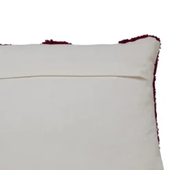 COUSSIN COTON TUFTE POPPY VIOLET 38X58CM