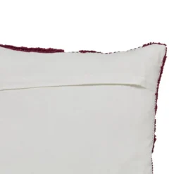COUSSIN COTON TUFTE POPPY VIOLET 50X50CM