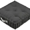 COUSSIN DE SOL RILAX GRIS PERLE 60X60X10CM