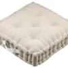 COUSSIN DE SOL RILAX LIN ECRU 60X60X10CM