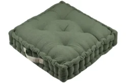 COUSSIN DE SOL RILAX VERT LIN 60X60X10CM