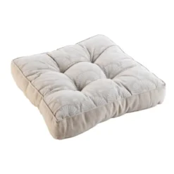 COUSSIN DE SOL 40X40X8CM IMPRIME BAHINA