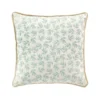 COUSSIN DEHOUSABLE 45X45CM IMPRIME ET JUTE MADDY SAUGE