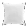 COUSSIN DEHOUSSABLE 50X50CM COTON UNI MISTRALINE BLANC