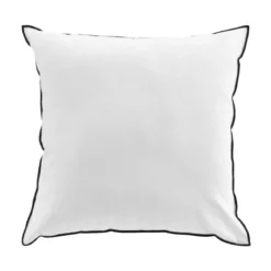 COUSSIN DEHOUSSABLE 50X50CM COTON UNI MISTRALINE BLANC