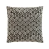 COUSSIN DEHOUSSABLE 45X45CM METALLISE MINELLA NOIR