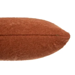 COUSSIN EFFET MOHAIR KODI TERRACOTTA 45X45CM