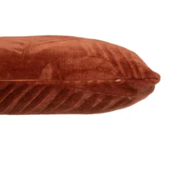 COUSSIN FLANEL BRUSH ZOA TERRACOTTA 40X40CM
