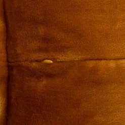 COUSSIN FLANELLE CUDDLY MOUTARDE 53X53CM