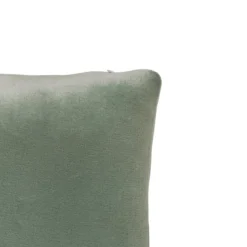 COUSSIN FLANELLE UNI CELADON 38X38CM