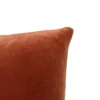 COUSSIN FLANELLE UNI TERRACOTTA 38X38CM