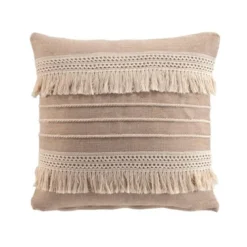 COUSSIN FRANGES 45X45CM FANTAISIE CIRRUS