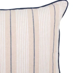 COUSSIN GROOVE RAYE BLEU 38X58CM